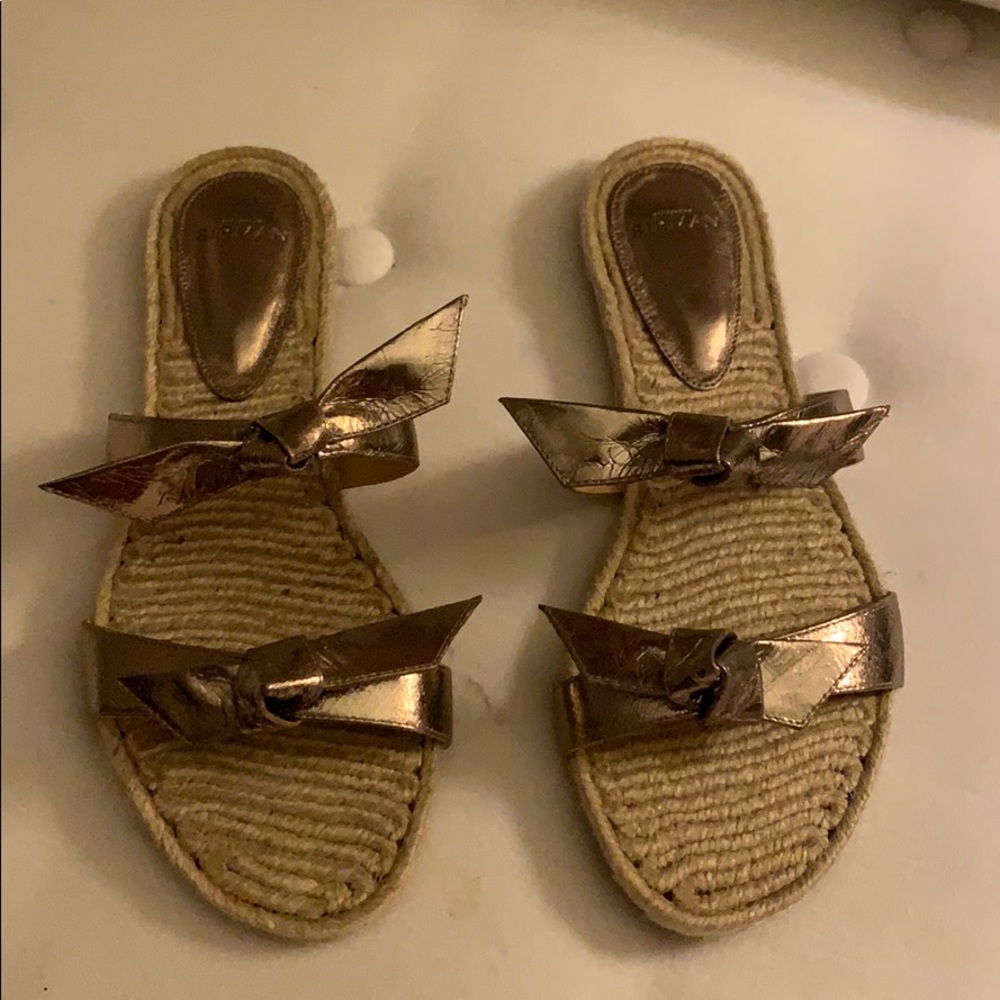 Alexandre Birman Gold Sandals